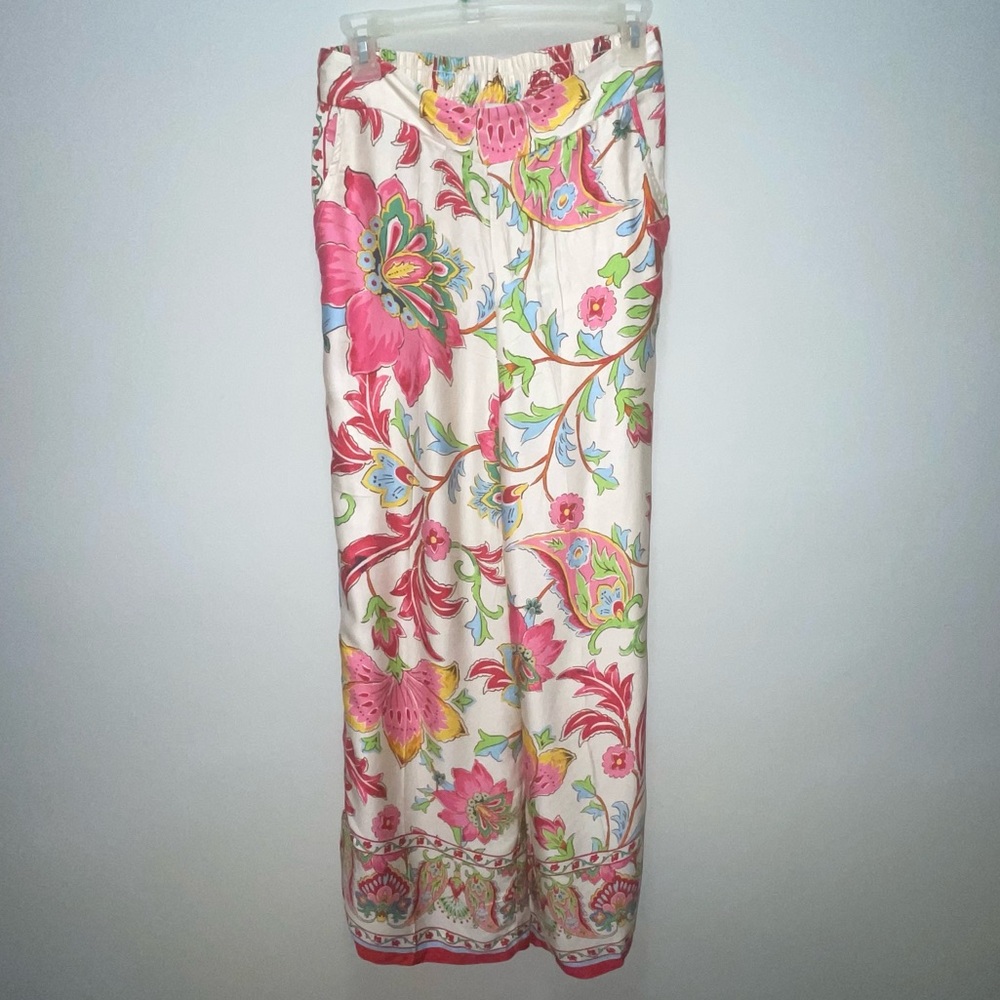 Rachel Zoe Pants Floral | Size Small  100% Rayon